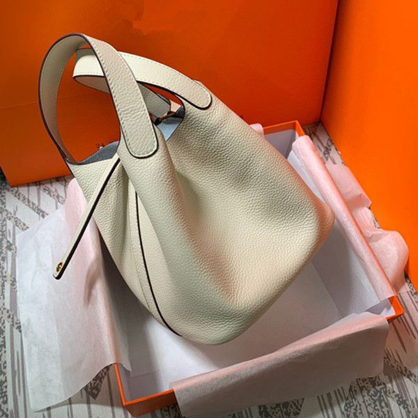 fashion women's bucket basket new bag hand-held bag 2020 cabbage ifkks, Red;black